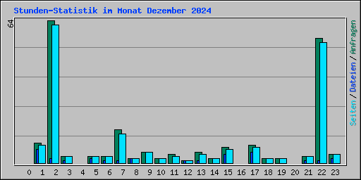 Stunden-Statistik im Monat Dezember 2024